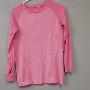Lwj 1982 Pink Pullover Athletic Thumb Hole Top